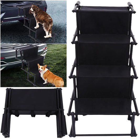 4 Steps Pet Ramp Foldable Dog Pet Ramp
