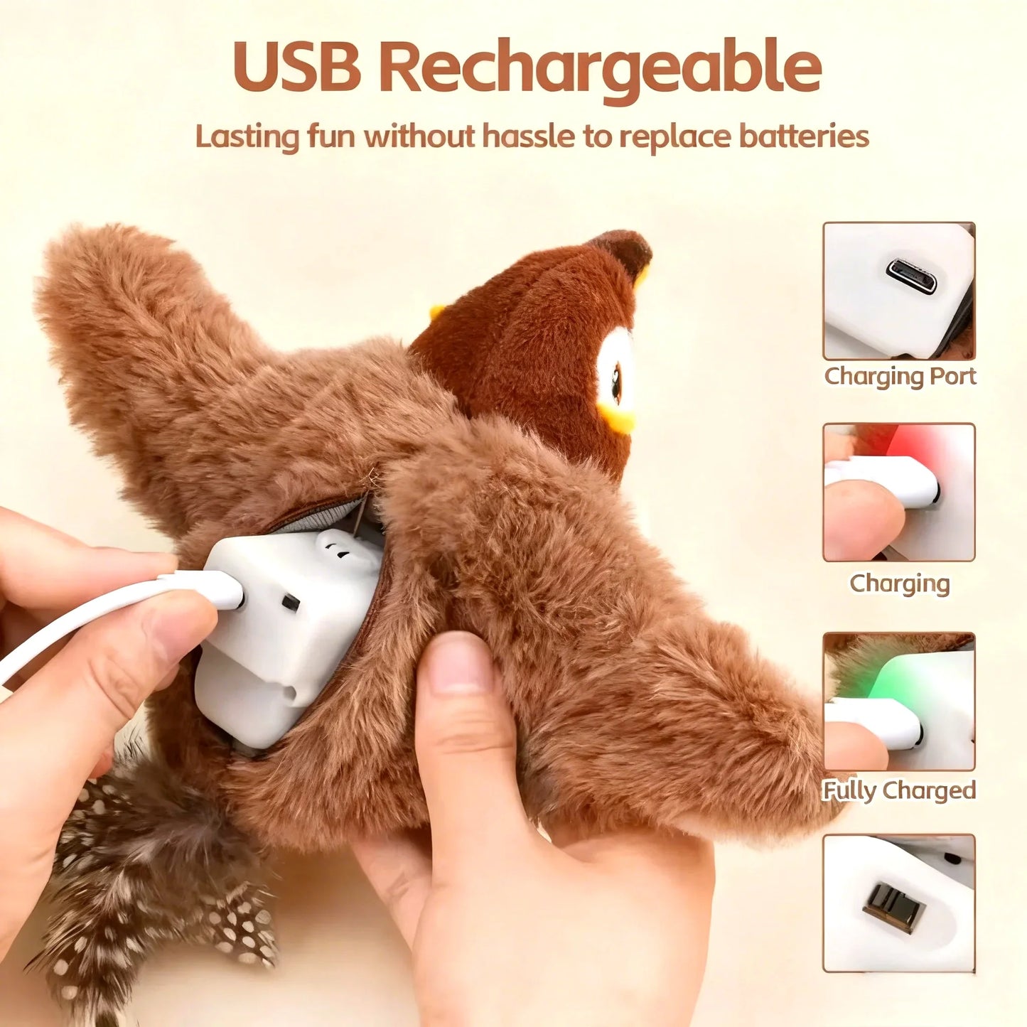 Simulated Bird Cat Toy