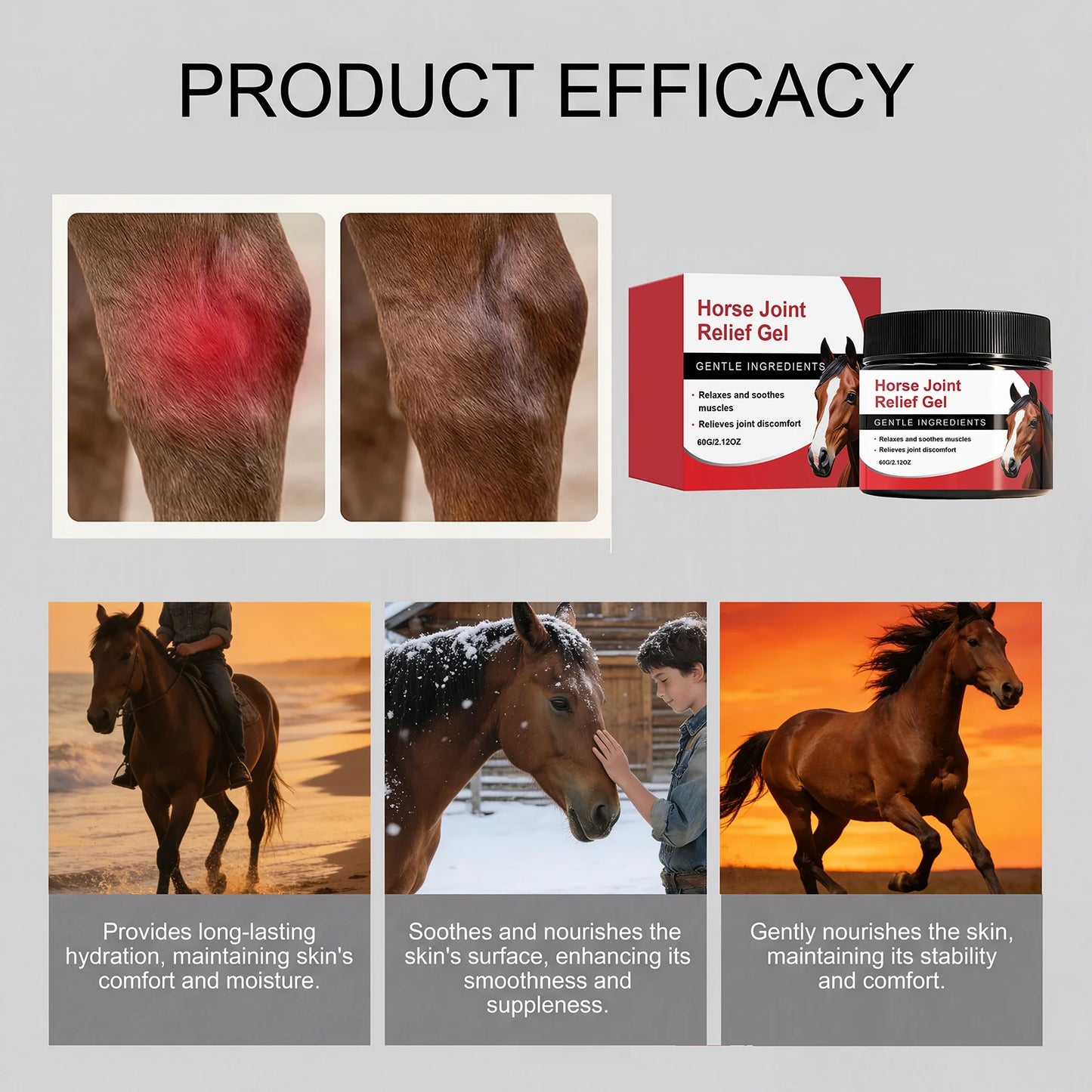 Horse Muscle Joint Gel