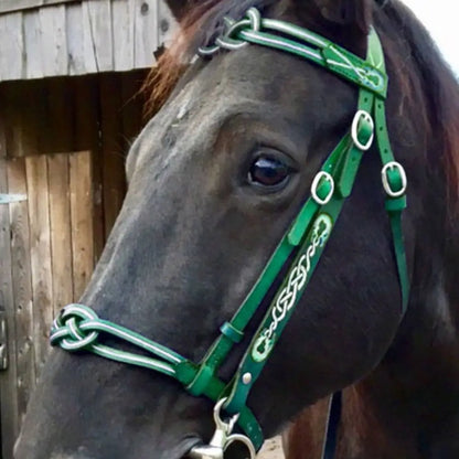 PU Leather Horses Bridle Halters
