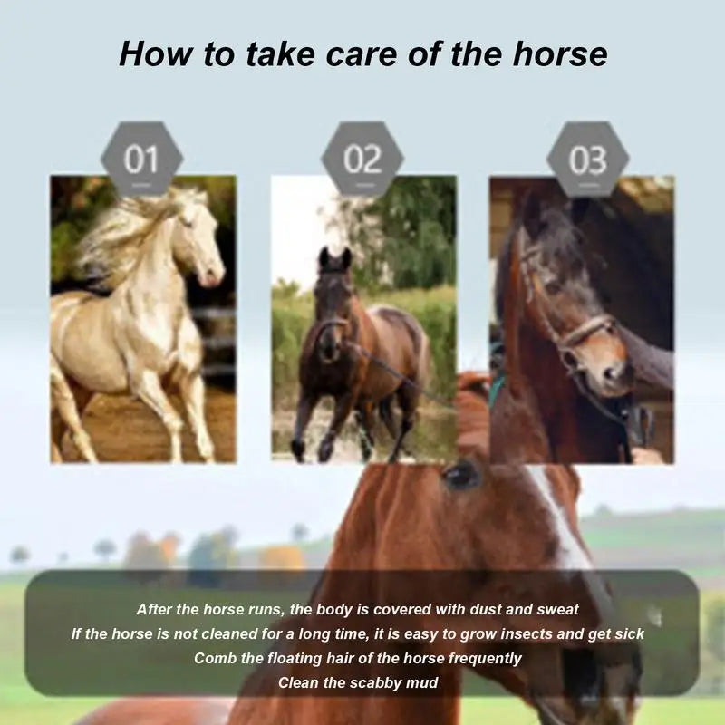 Horse Grooming Brushes Bathing Scrubbing Brush