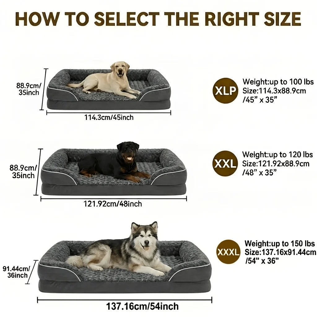 Extra Large Orthopedic Dog Bed
