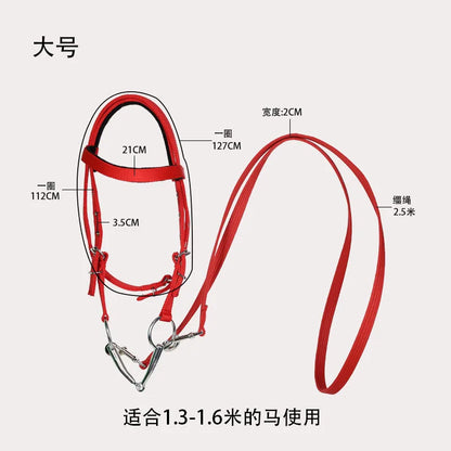 Riding Bridle Reins with Standard Thread Plate