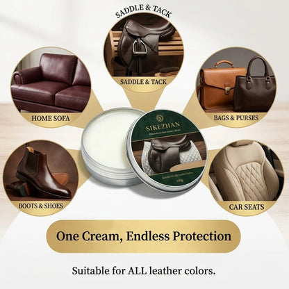 100g Premium Leather Saddle Cream Conditioner