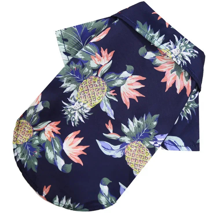Hawaiian Style Pet Dog Clothes S