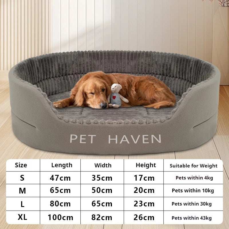 Oversized Soft Pet Bed Dirt Resistant  For Large Medium Small Dogs/ Cats