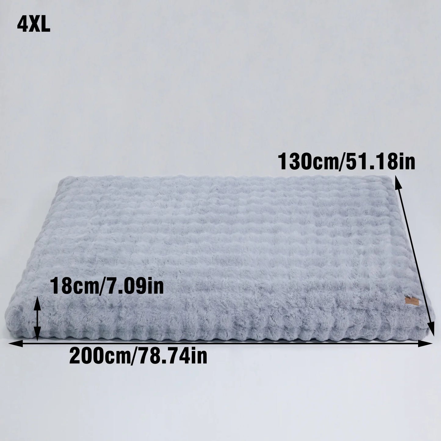 Ultra-soft Plush Dog Bed