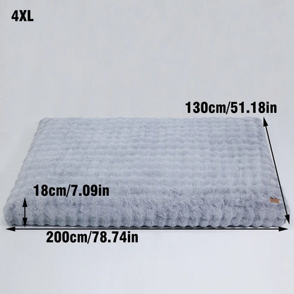 Ultra-soft Plush Dog Bed