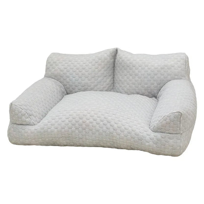 Pet Ice Silk Sofa Bed for Small Medium Large Dogs Cats Washable Dog Bed Breathable Cat Nest Comfortable Sleeping Kennel Supplies