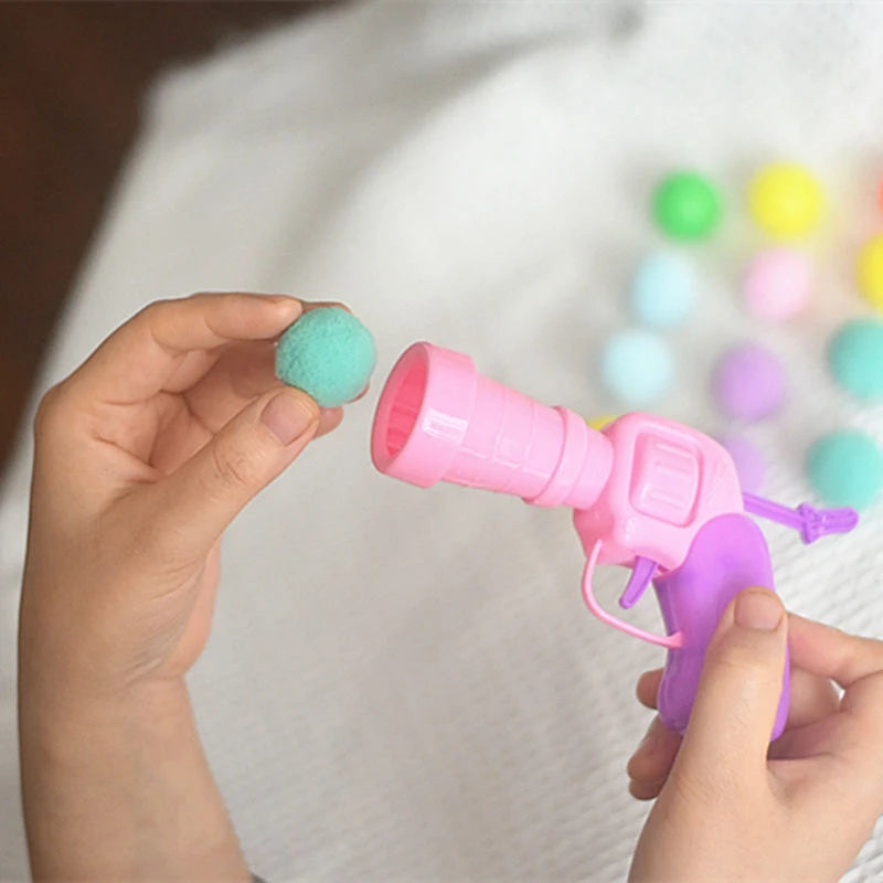 Colorful Plush Ball Cat Toys