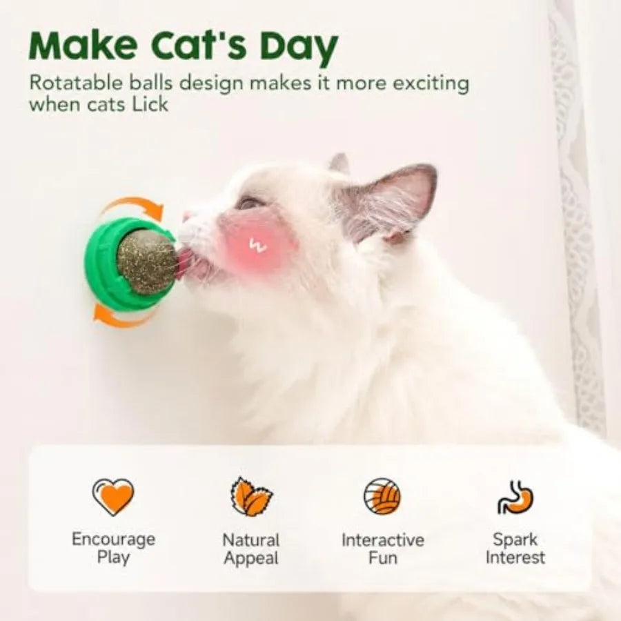 Catnip Toys Balls 4 Pcs