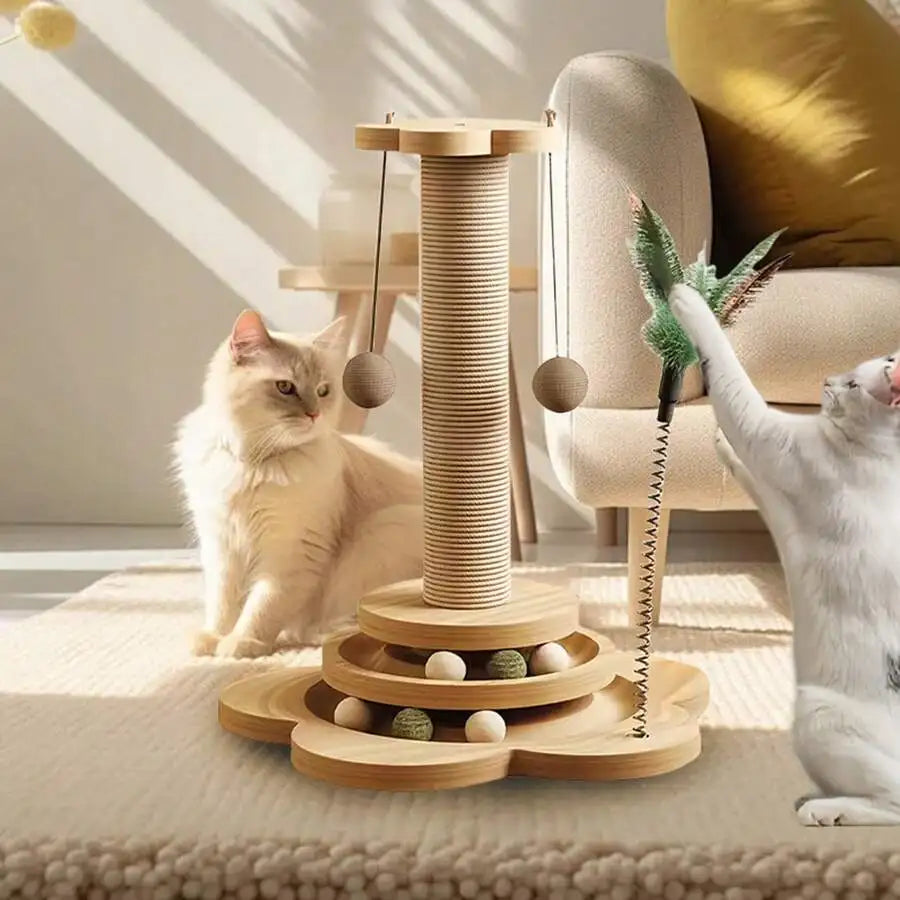 4-In-1 Interactive Cat Toy