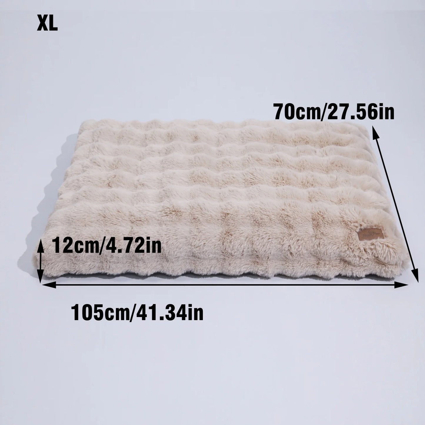 Ultra-soft Plush Dog Bed