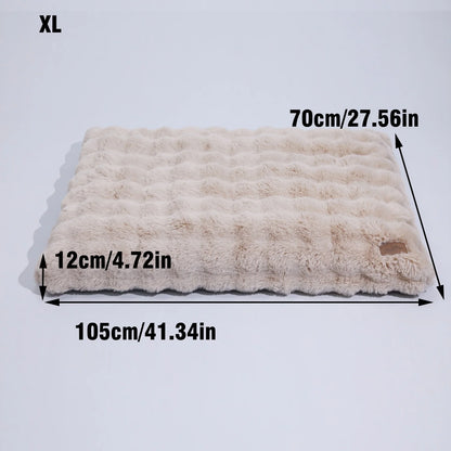 Ultra-soft Plush Dog Bed