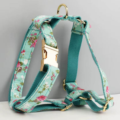Blue Blossom Floral Set